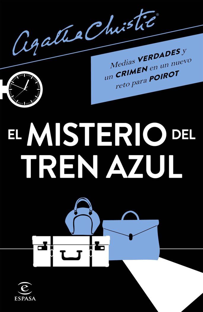 EL MISTERIO DEL TREN AZUL, de CHRISTIE, AGATHA | portada del libro