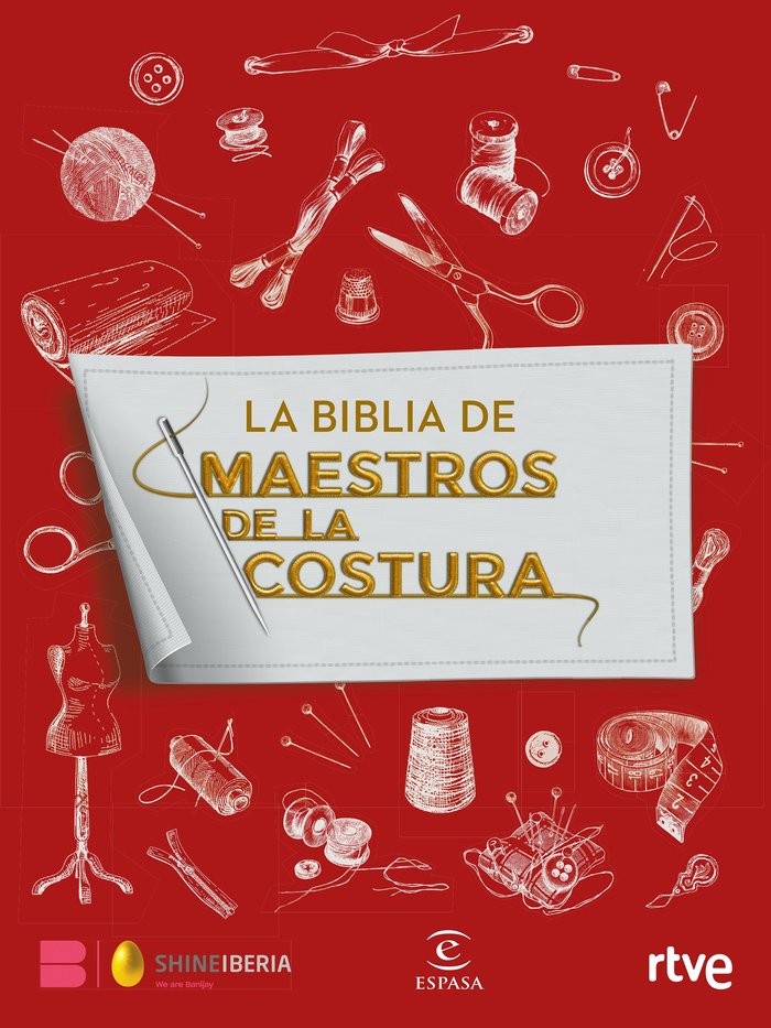 LA BIBLIA DE MAESTROS DE LA COSTURA, de SHINE | portada del libro