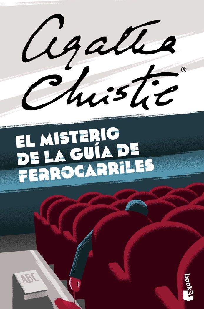 EL MISTERIO DE LA GUIA DE FERROCARRILES, de AGATHA CHRISTIE | portada del libro