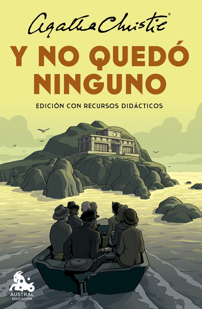Y NO QUEDO NINGUNO, de AGATHA CHRISTIE | portada del libro