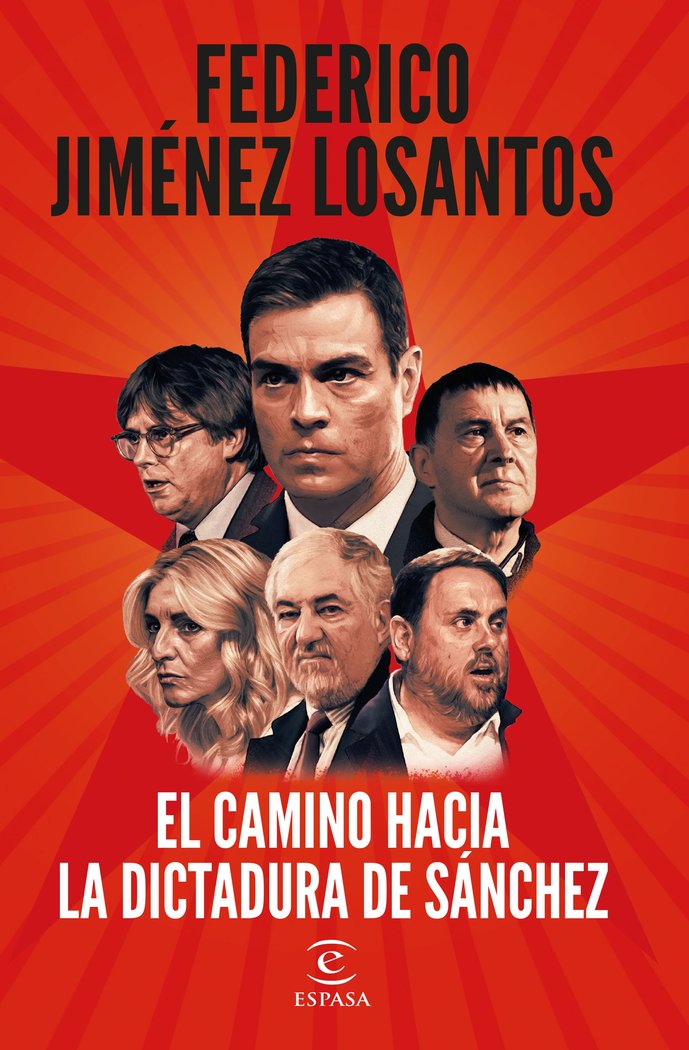 EL CAMINO HACIA LA DICTADURA DE SANCHEZ, de FEDERICO JIMENEZ LOSANTOS | portada del libro