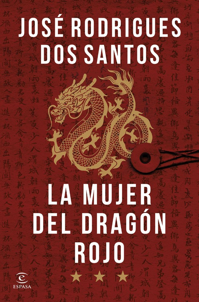 LA MUJER DEL DRAGON ROJO, de JOSE RODRIGUES DOS SANTOS | portada del libro
