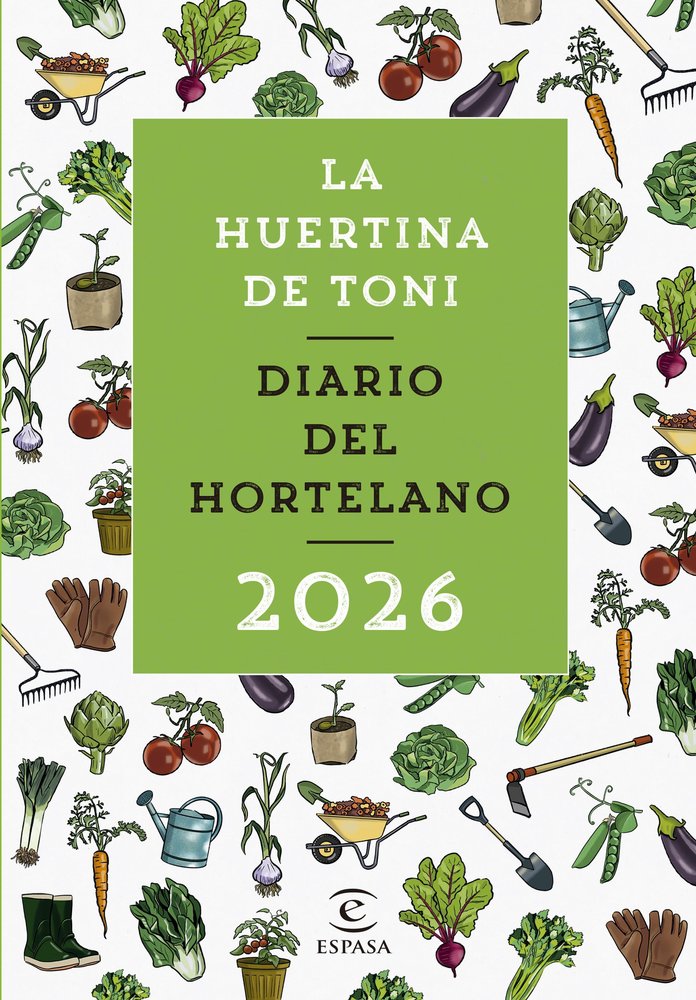 DIARIO DEL HORTELANO 2026, de LA HUERTINA DE TONI | portada del libro