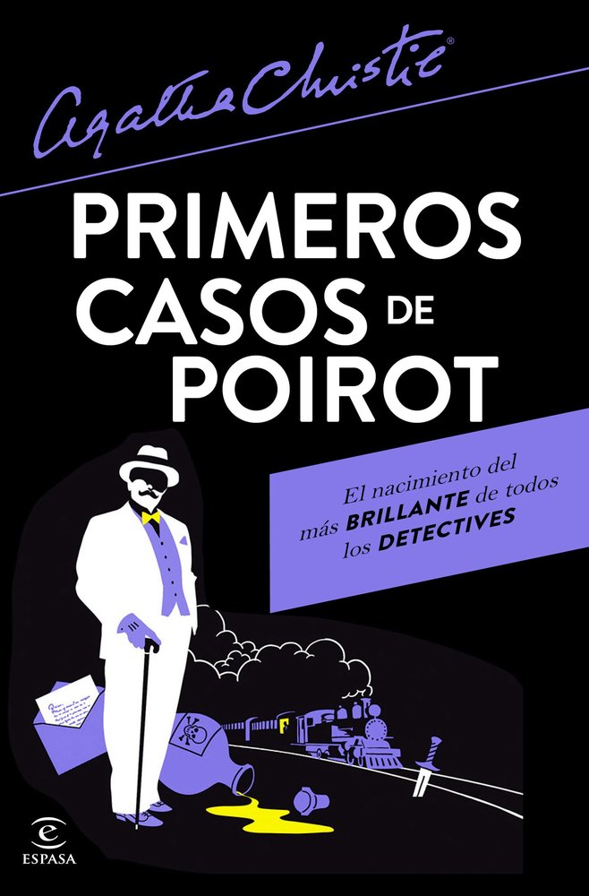 Primeros casos de Poirot, de AGATHA CHRISTIE | portada del libro