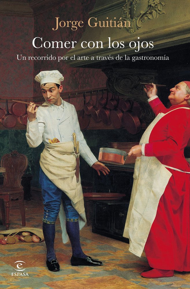 COMER CON LOS OJOS, de JORGE GUITIAN | portada del libro