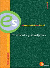 ELE, EL ARTICULO Y EL ADJETIVO, de ES ESPASA | portada del libro
