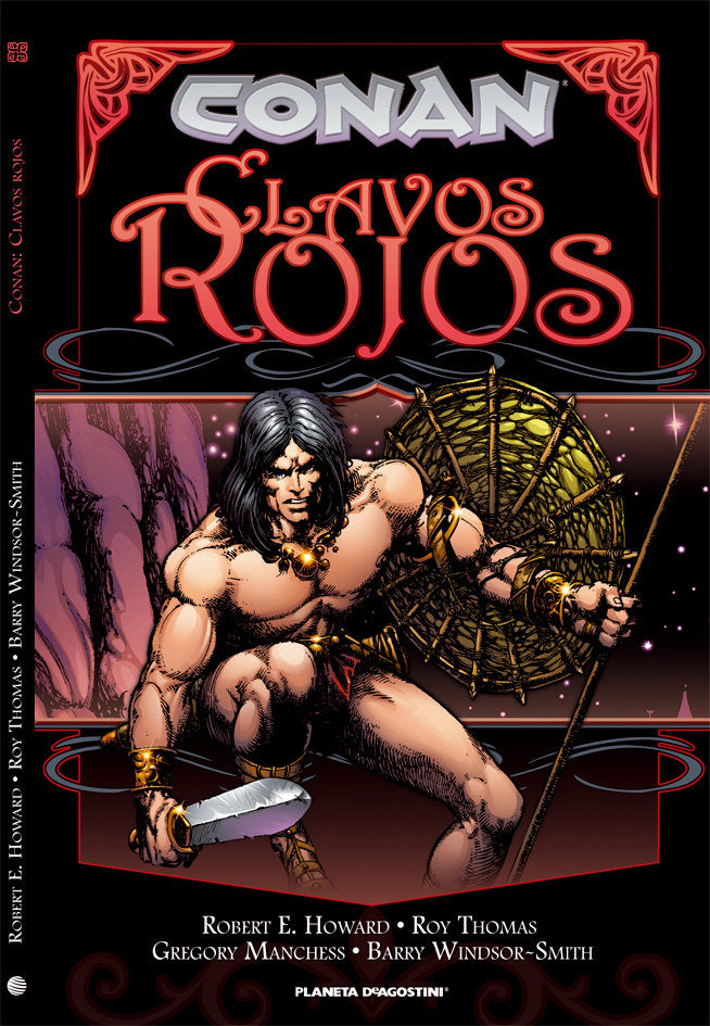 Conan Clavos rojos, de Windsor-Smith | portada del libro