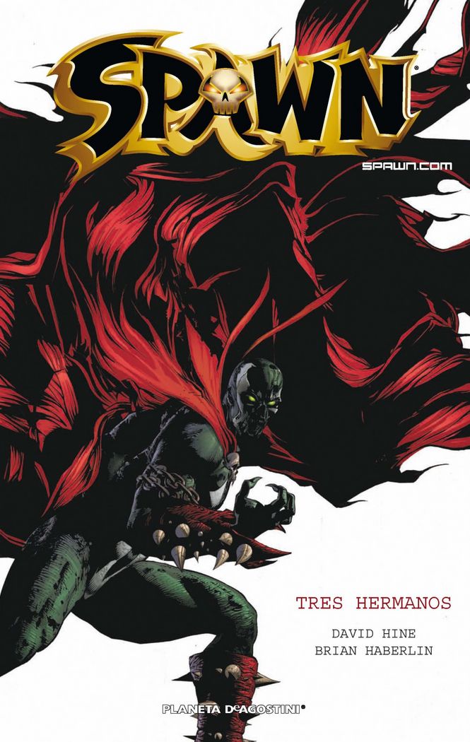 SPAWN: TRES HERMANOS, de T MCFARLANE#GREG CAPULLO | portada del libro