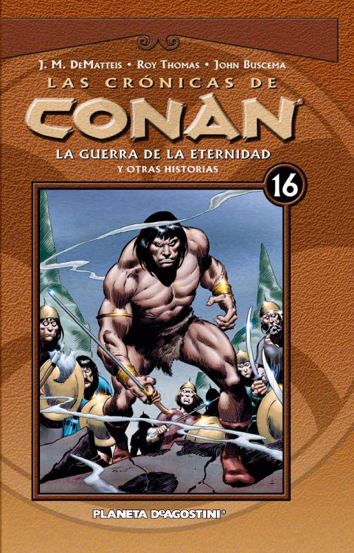Las crónicas de Conan nº 16/34, de Thomas | portada del libro