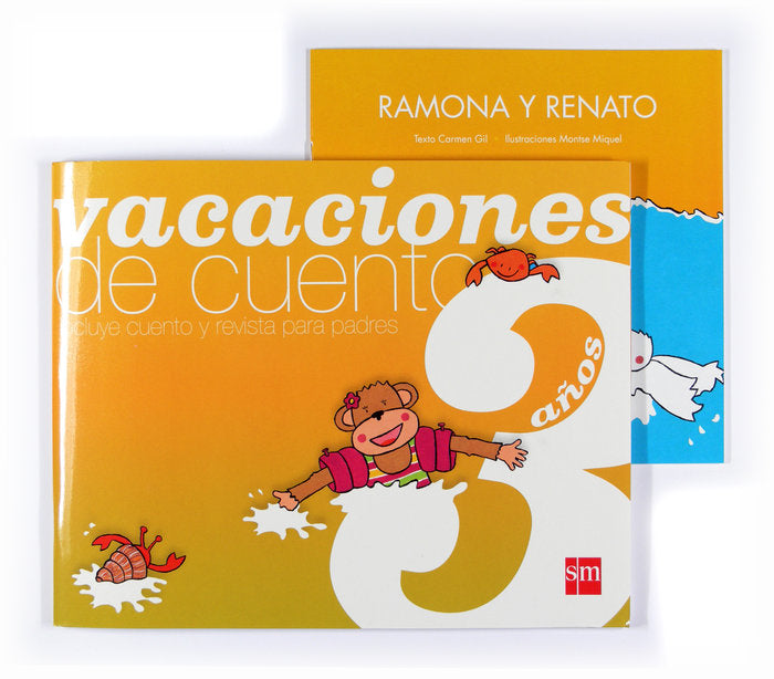 Vacaciones de cuento 3 años, de Gil, Carmen | portada del libro