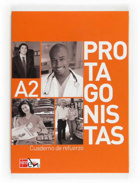 PROTAGONISTAS A2 CUAD.DE REFUERZO 10, de EQUIPO DE IDIOMAS DE EDICIONES SM, | portada del libro
