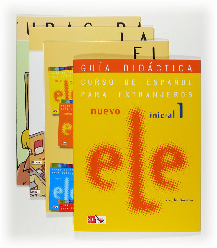 Nuevo ELE Inicial 1. Gu¡a didáctica, de BOROBIO CARRERA, VIRGILIO | portada del libro