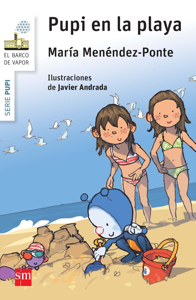 Pupi en la playa, de Menéndez-Ponte, María | portada del libro