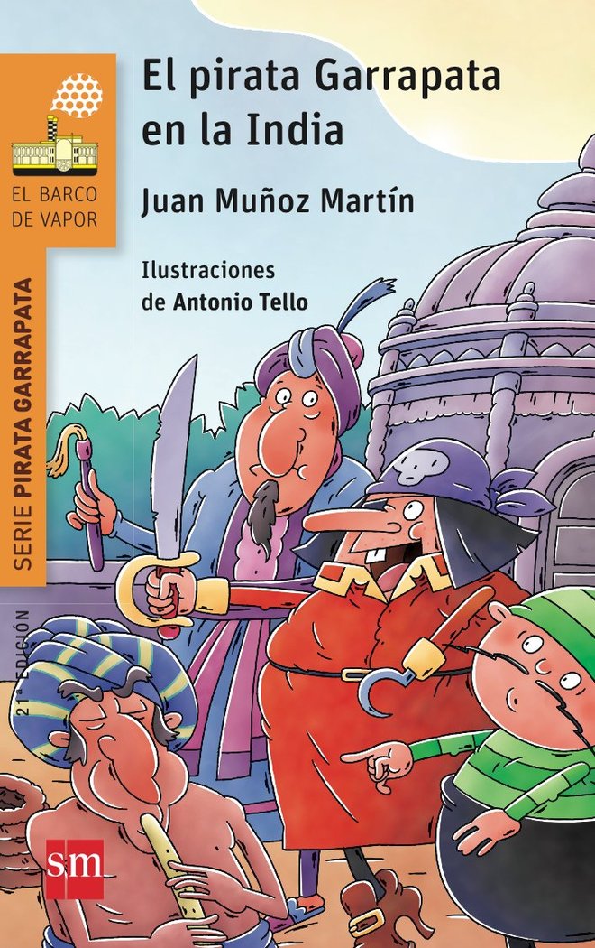 El Pirata Garrapata en la India, de Muñoz Martín, Juan | portada del libro