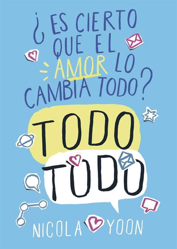Todo todo, de Yoon, Nicola | portada del libro