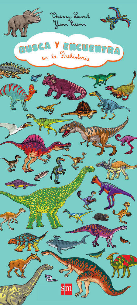 Busca y encuentra en la Prehistoria, de Couvin, Yann | portada del libro