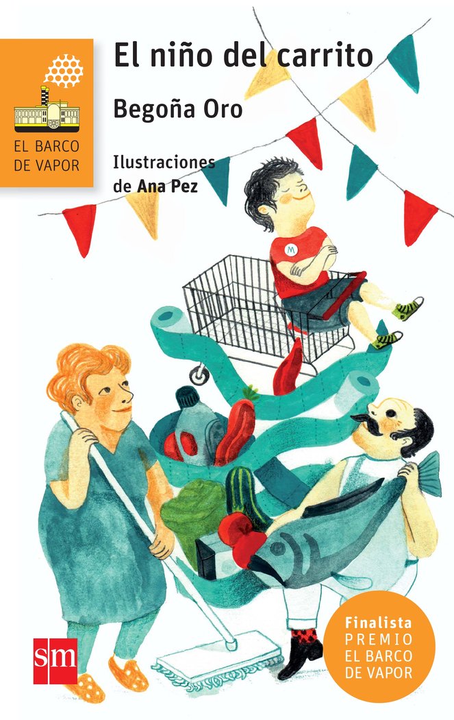 El niño del carrito, de Oro Pradera, Begon~a | portada del libro