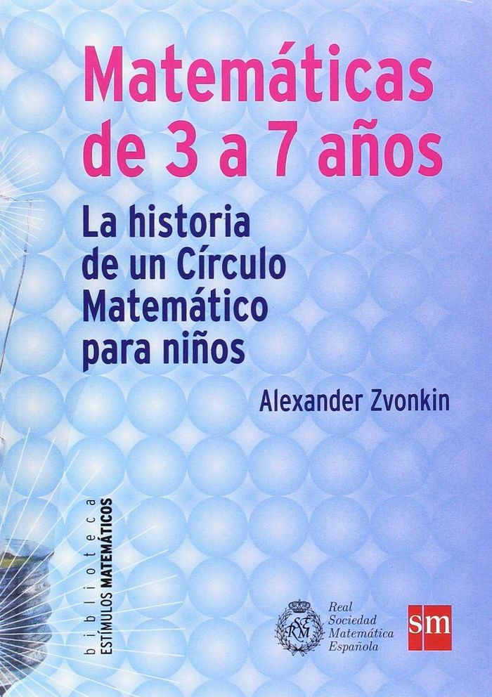 Matemáticas de 3 a 7 años, de Zvonkin, Alexander | portada del libro