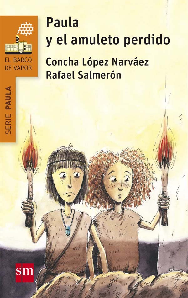 Paula y el amuleto perdido, de López Narváez, Concha | portada del libro