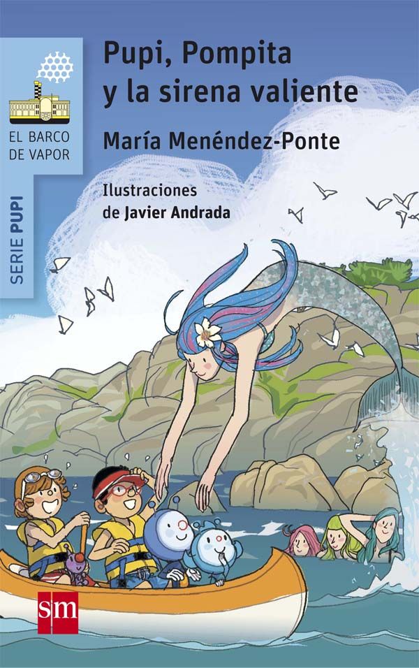 Pupi, Pompita y la sirena valiente, de Menéndez-Ponte, María | portada del libro
