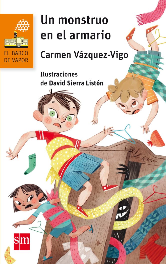 Un monstruo en el armario, de Vázquez-Vigo, Carmen | portada del libro