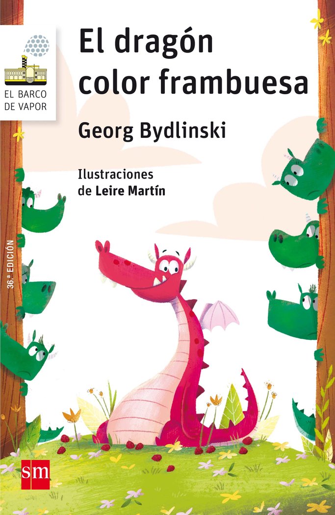 El dragón color frambuesa, de Bydlinski, Georg | portada del libro