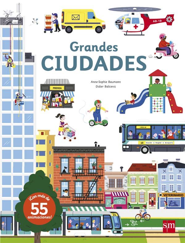 Grandes ciudades, de Baumann, Anne-Sophie | portada del libro