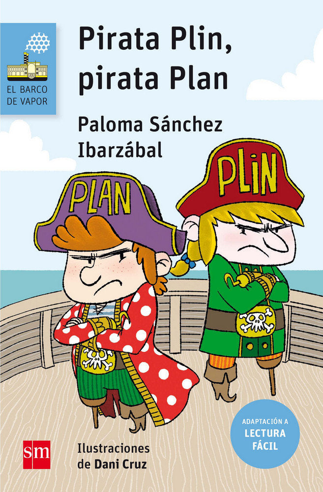 Pirata Plin, Pirata Plan (Lectura Fácil), de Sánchez Ibarzábal, Paloma | portada del libro