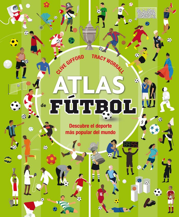 Atlas de fútbol, de Gifford, Clive | portada del libro