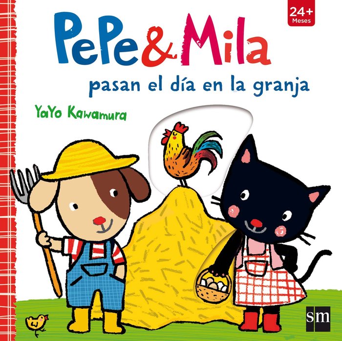 Pepe y Mila pasan el día en la granja, de Kawamura, Yayo | portada del libro