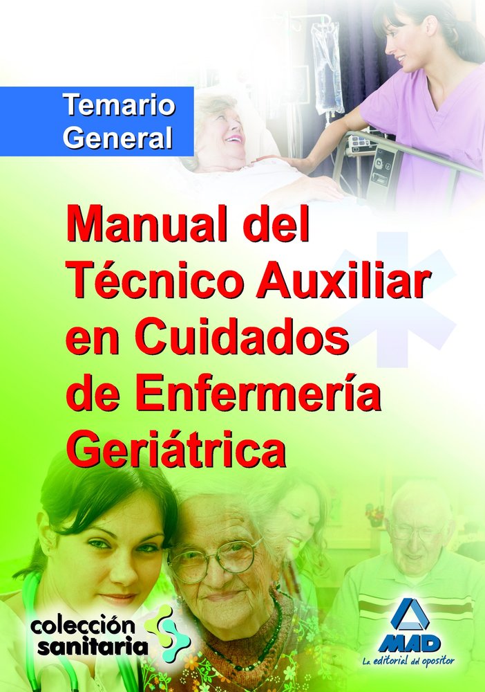 Manual del técnico auxiliar en cuidados de enfermería geriátrica, de Rodriguez Suarez | portada del libro