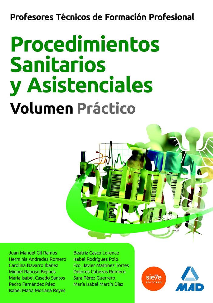 PROFESORES TECNICOS FORMACION PROFESIONAL PROCEDIMIENTOS | portada del libro