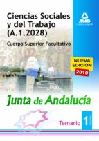 Ciencias sociales y del trabajo de la junta de andalucía. Cuerpo superior facultativo.Temario parte, de Varios autores | port