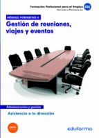 GESTION DE REUNIONES Y VIAJES Y EVENTOS, de Varios autores | portada del libro