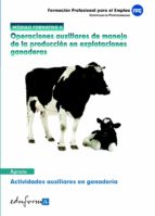 Operaciones auxiliares de manejo de la producción en explotaciones ganaderas, de Varios autores | portada del libro