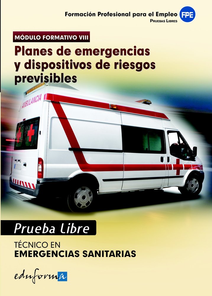 EMERGENCIAS Y DISPOSITIVOS RIESGOS PREVISIBLES CICLO GM, de AA.VV. | portada del libro