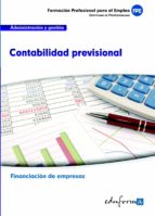 Contabilidad previsional, de Varios autores | portada del libro