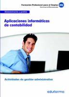 APLICACIONES INFORMATICAS DE CONTABILIDAD, de ESPERANZA GARCIA NIETO | portada del libro