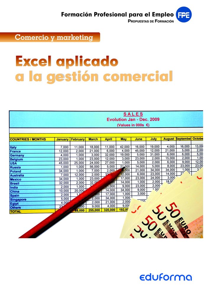 Excel aplicado a la gestión comercial, de PUBLICACIONES VERTICE S.L. | portada del libro