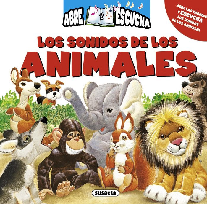 Los sonidos de los animales, de VV.AA. | portada del libro