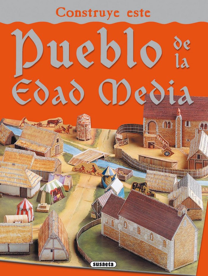 Pueblo de la Edad Media, de Susaeta | portada del libro