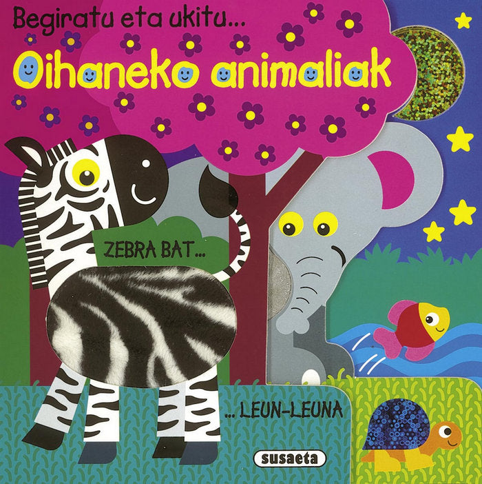 Oihaneko animaliak, de Susaeta, Equipo | portada del libro