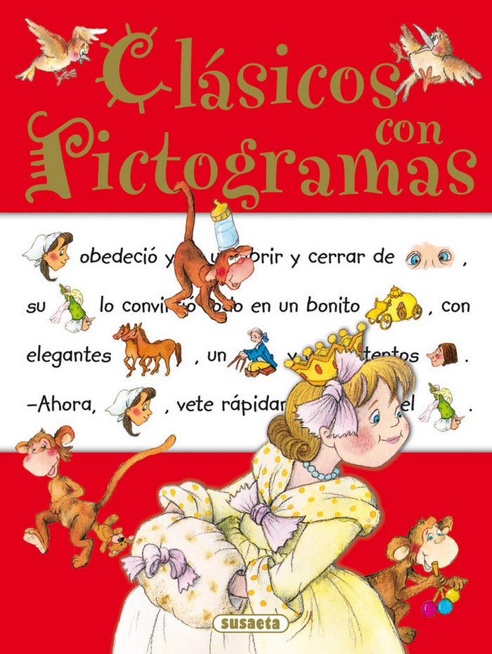 Clásicos con pictogramas, de Serna-Vara, Ana | portada del libro
