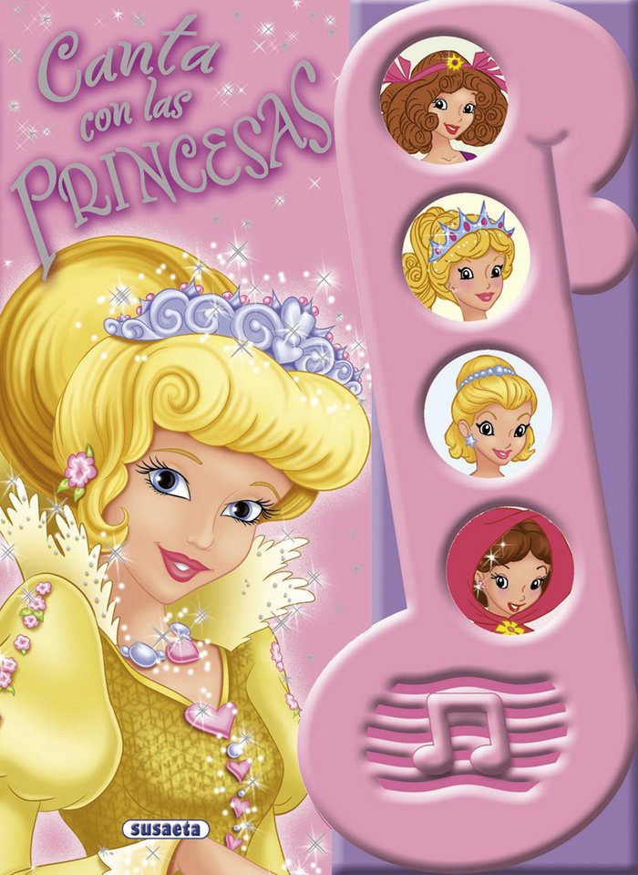 Canta con las princesas, de Susaeta | portada del libro