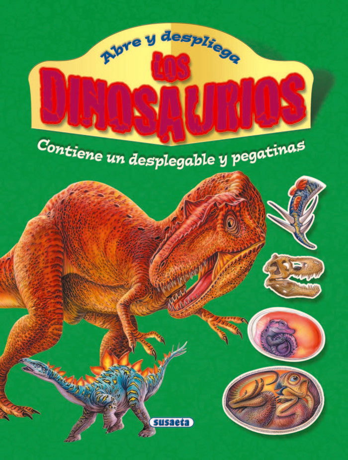 Los dinosaurios, de Susaeta | portada del libro