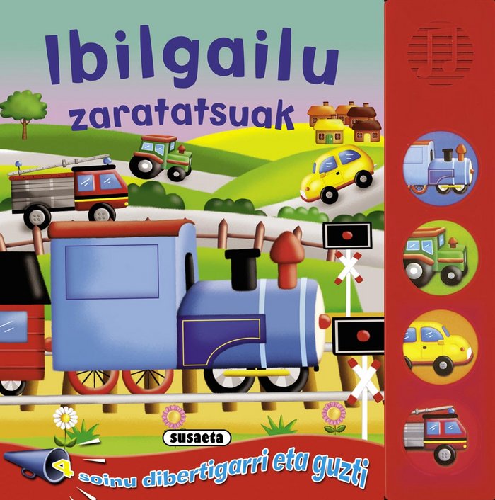 Ibilgailu zaratatsuak, de Susaeta, Equipo | portada del libro