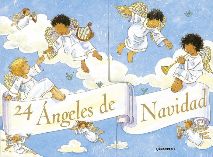 24 ángeles de Navidad, de Susaeta | portada del libro