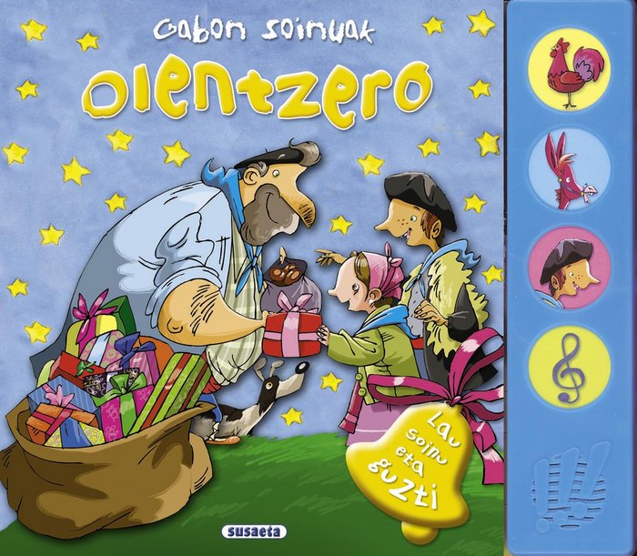 Gabon soinuak. Olentzero, de Susaeta | portada del libro