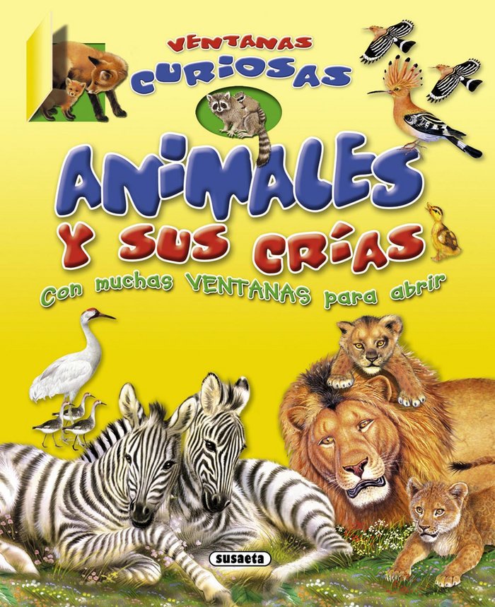 Animales y sus crías, de Susaeta, Equipo | portada del libro