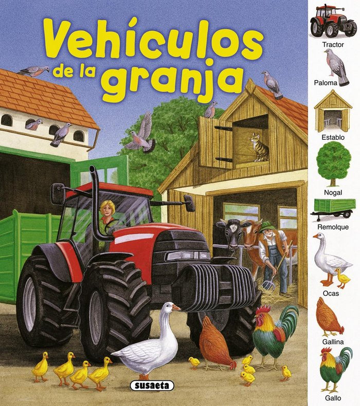 Veh¡culos de la granja, de VV.AA. | portada del libro